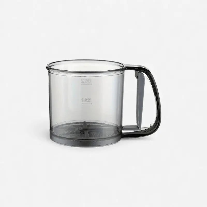 Flour Sifter One-Handed Squeeze Stainless Steel Mesh 250 ml