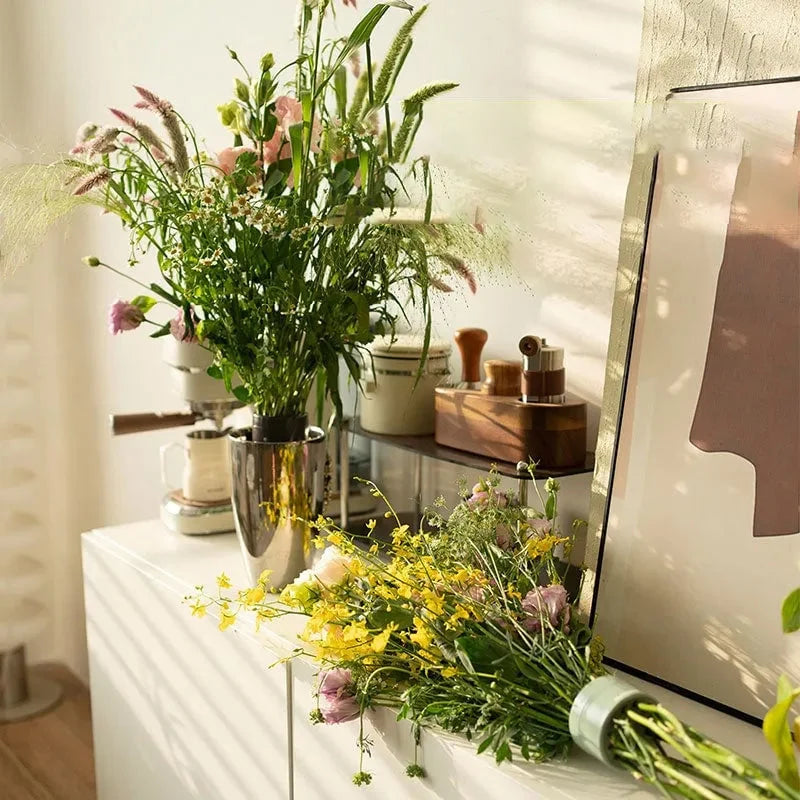 Flower Organizer Spiral Multi-Channel Stable ABS-TPE Set of 2