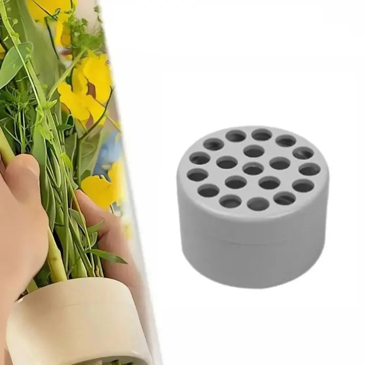 Flower Stem Holder Spiral Design Set of 2