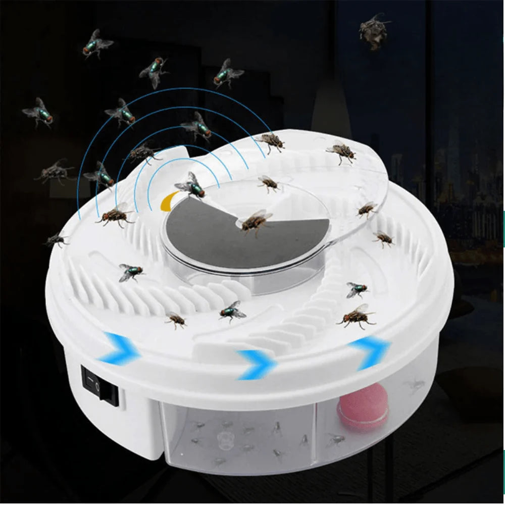 Fly Trap USB-Powered Quiet Chemical-Free