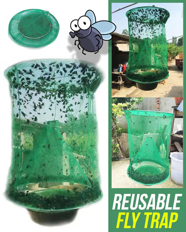 Fly Trap Wire Cage Non-Toxic High Capacity