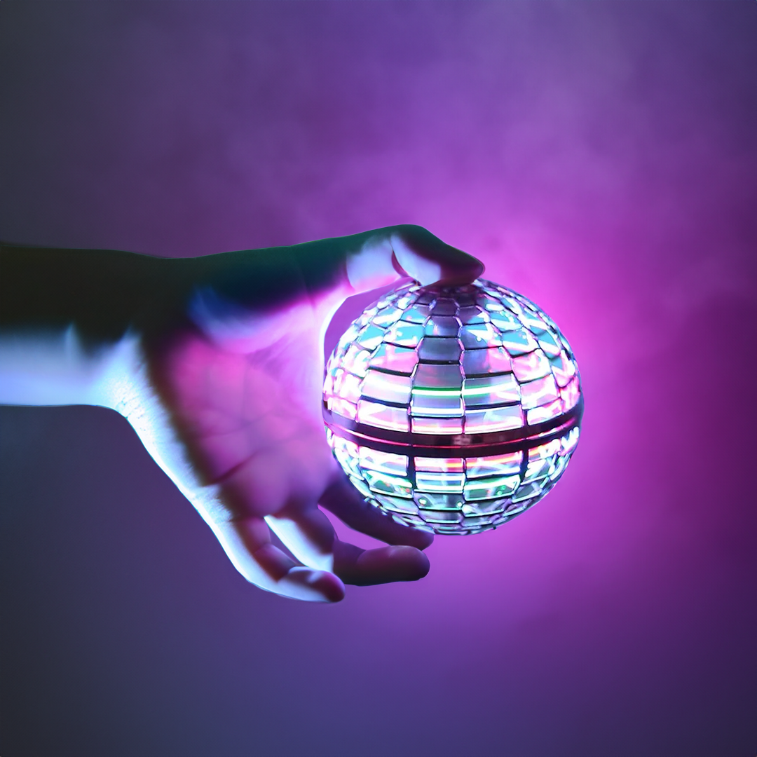Flying Ball Toy Hand-Controlled LED & USB Rechargeable