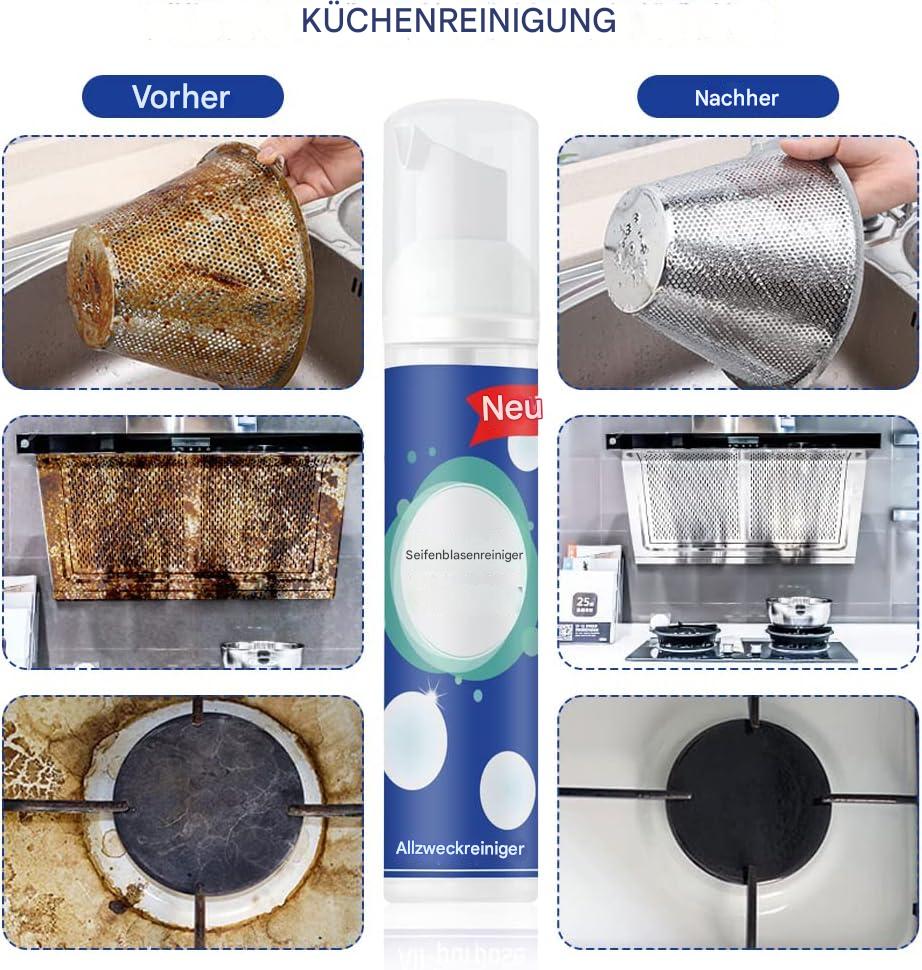 Foam Cleaner Adherent Foam No-Scrub & Residue-Free