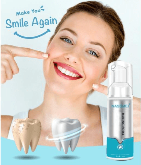 Foam Toothpaste Baking Soda Whitening Mint & Xylitol
