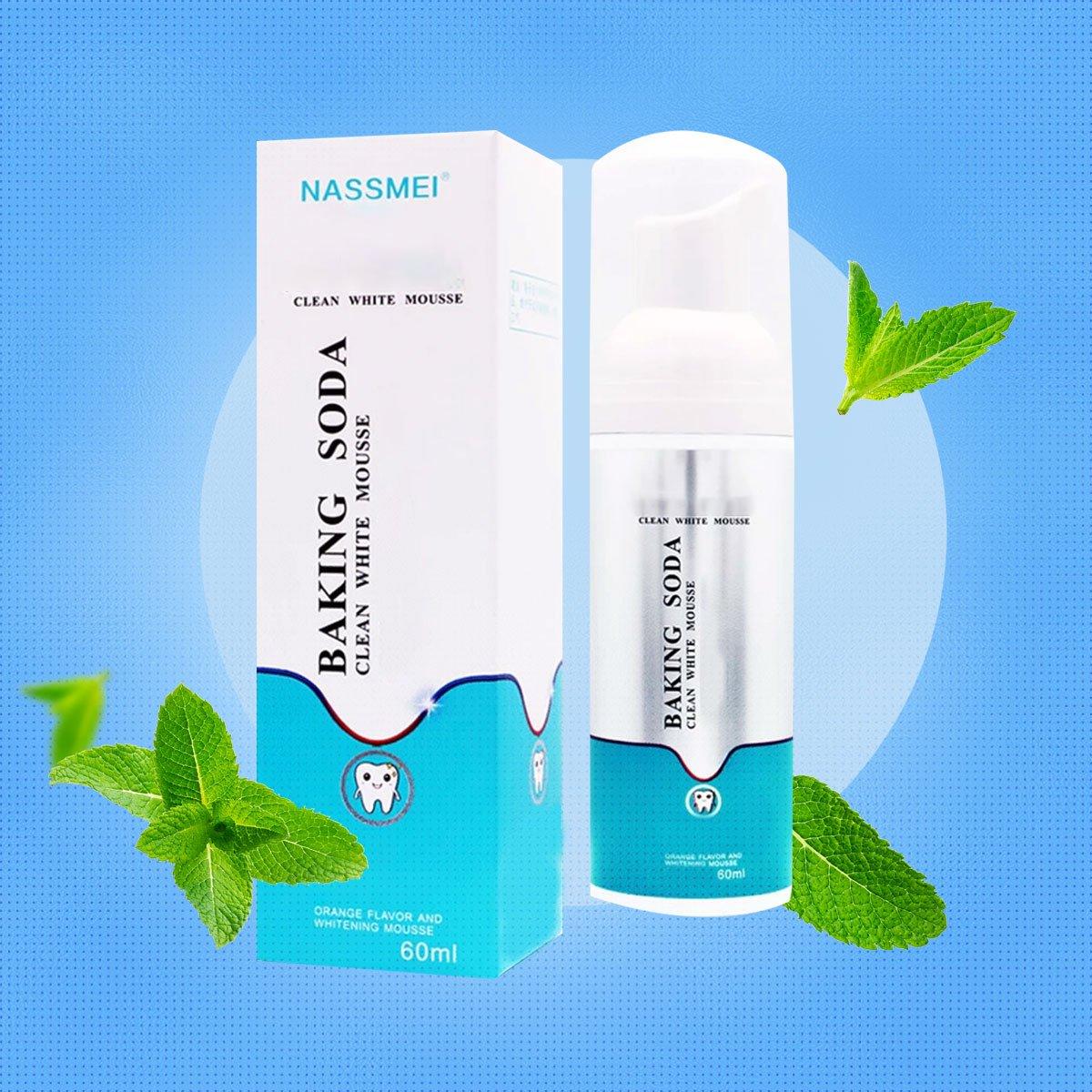 Foam Toothpaste Baking Soda Whitening Mint & Xylitol