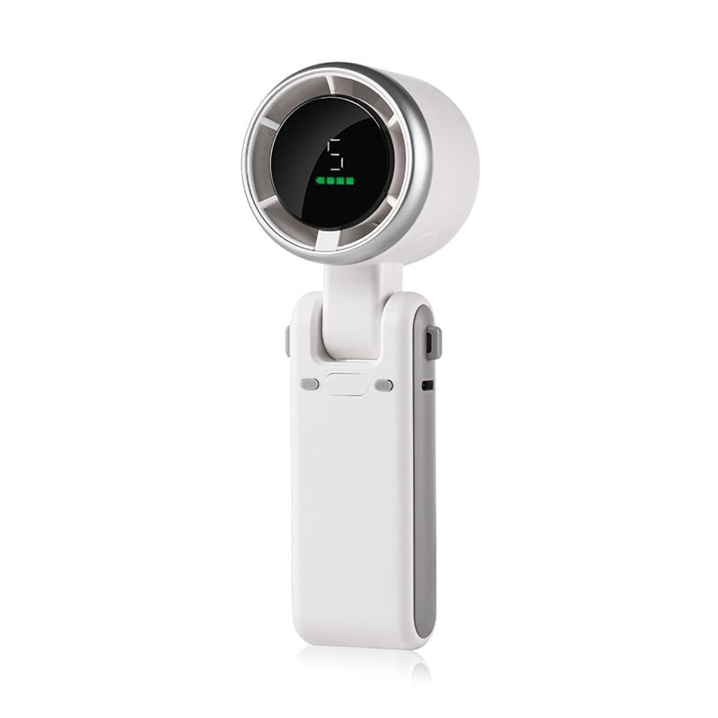 Foldable Handheld Fan 5-Speed Brushless USB Rechargeable