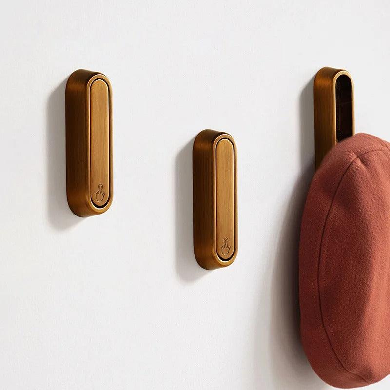Foldable Wall Hook Space-Saving Solid Metal