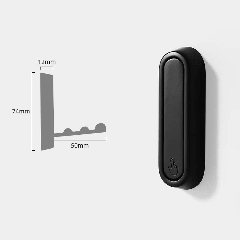Foldable Wall Hook Space-Saving Solid Metal