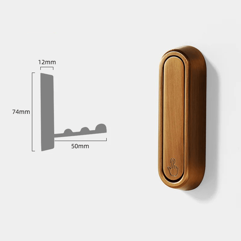 Foldable Wall Hook Space-Saving Solid Metal
