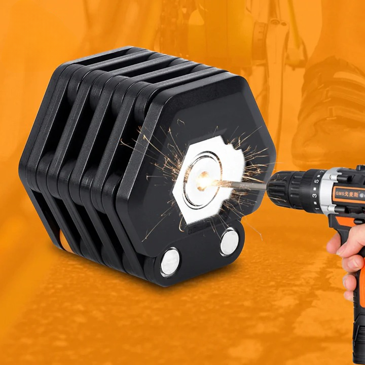 Folding Bike Lock Hardened Alloy Steel & Drill-Proof Cylinder