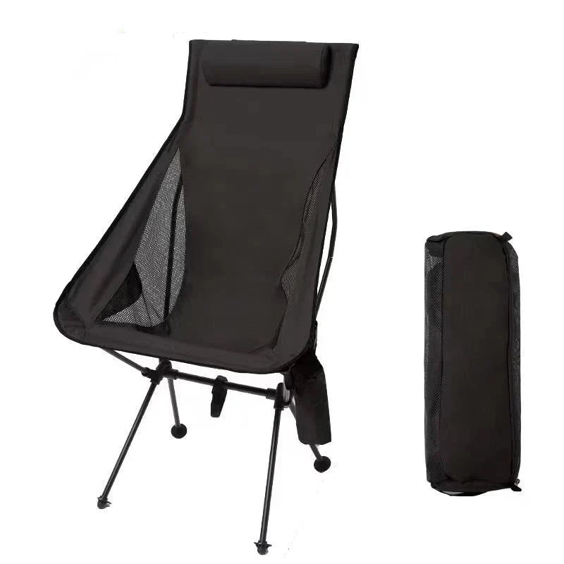 Folding Camping Chair Aluminum Frame & Water-Repellent 331 lb Capacity
