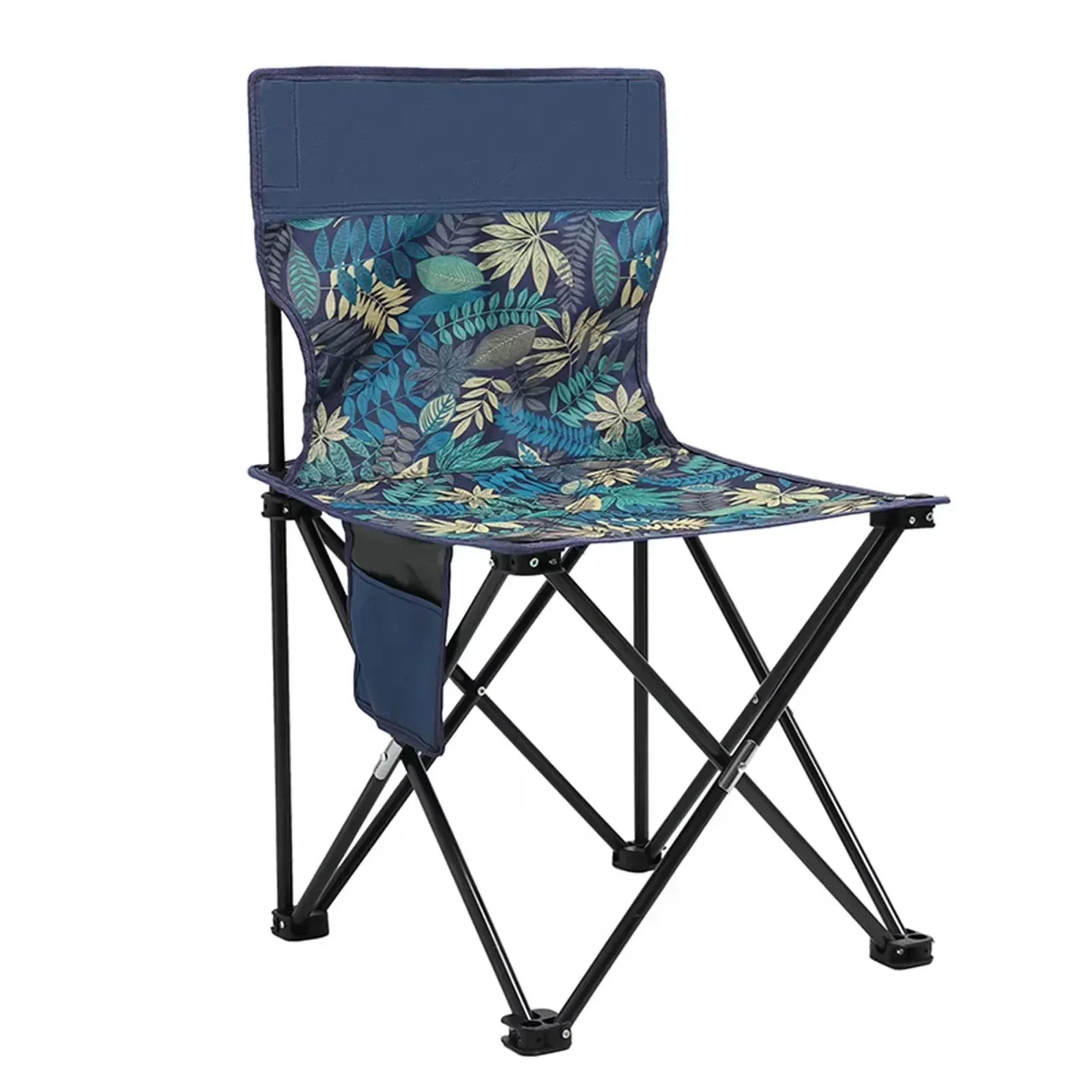 Folding Camping Chair Compact Nylon Oxford & Steel Frame