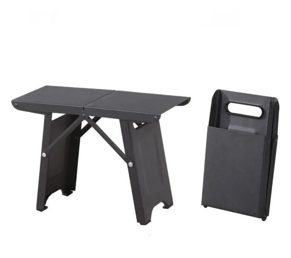 Folding Camping Stool Lightweight Aluminum Weather-Resistant Fabric
