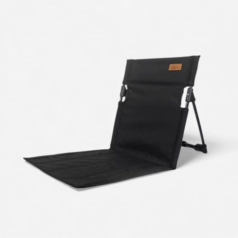 Folding Floor Chair Padded Seat & Adjustable Backrest