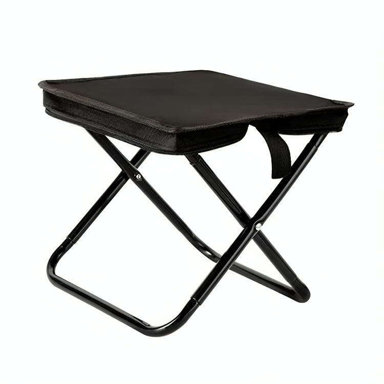 Folding Stool Ultralight & Compact Stainless Steel 220 Lbs