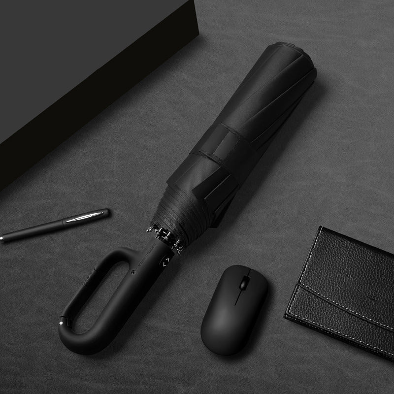 Folding Umbrella Windproof 10-Rib UV & Water-Repellent