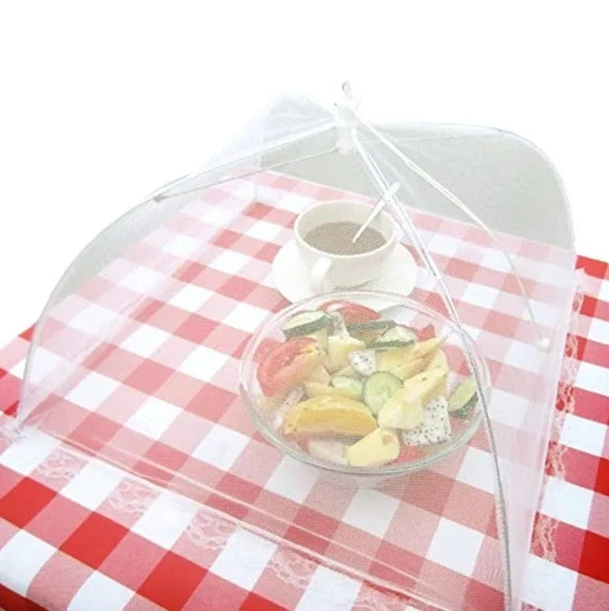 Food Cover Pop-Up Foldable Fine Mesh Insect Protection