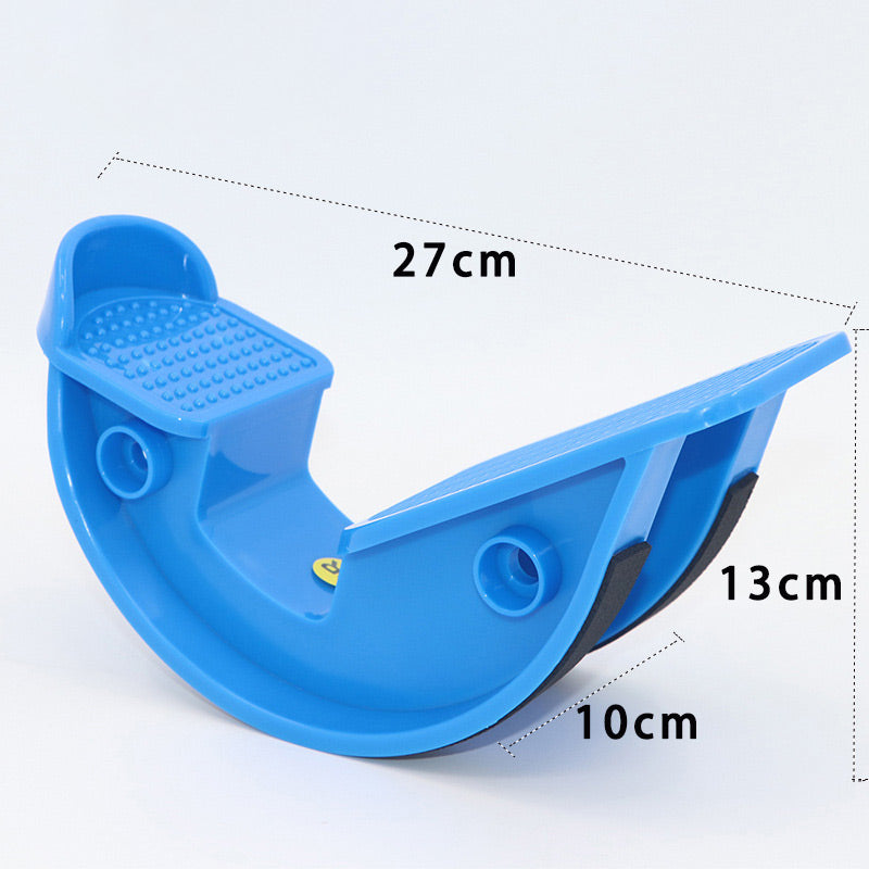Foot & Calf Stretch Roller Curved Ergonomic Non-Slip Grip