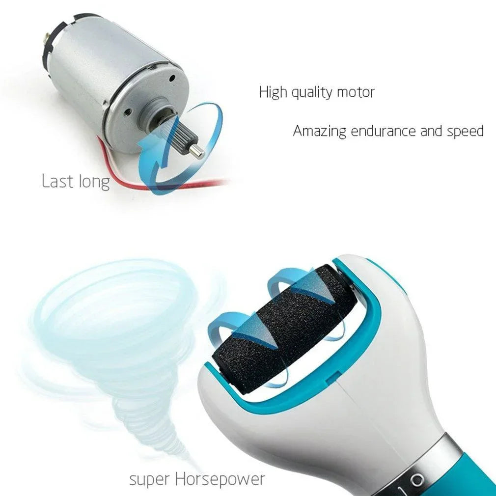 Foot Callus Remover Battery Operated Replaceable Heads