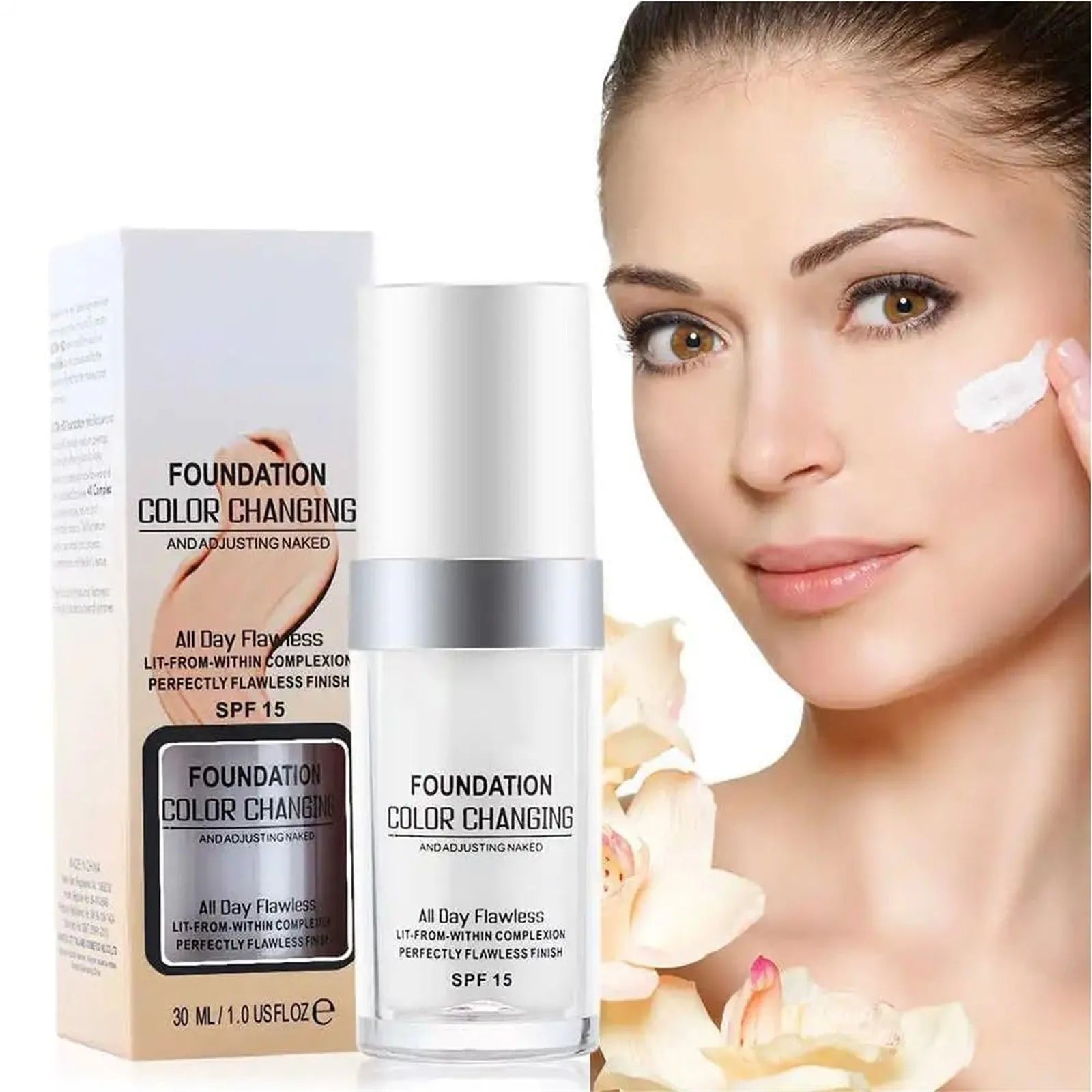 Foundation Color-Adaptive Full Coverage SPF 15