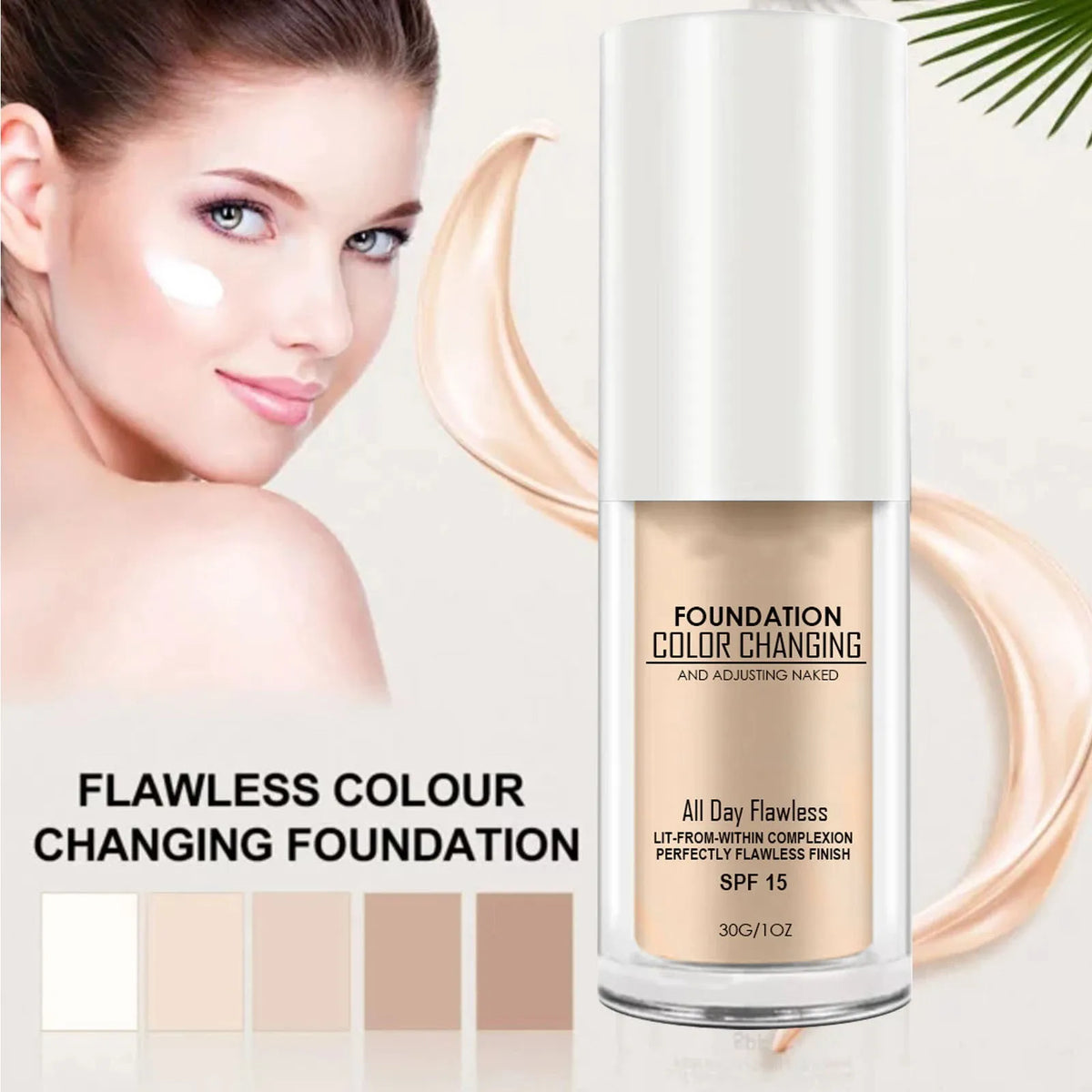 Foundation Color-Adaptive Full Coverage SPF 15