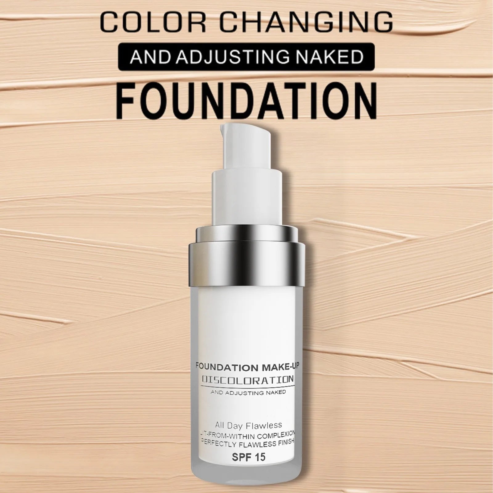 Foundation Color-Adaptive Full Coverage SPF 15