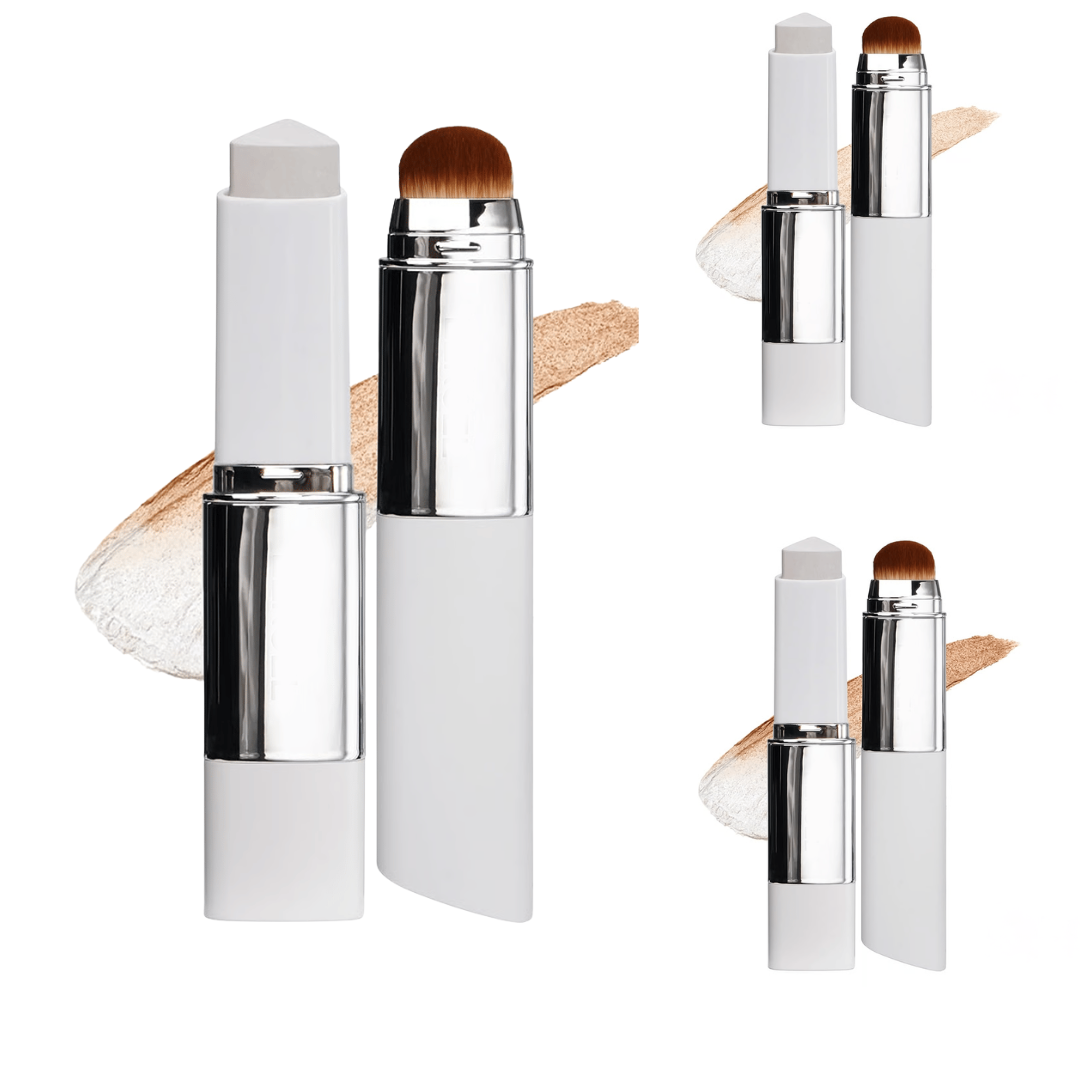 Foundation Stick Intelligent Shade-Adapting Collagen & Niacinamide Dual-Ended Brush