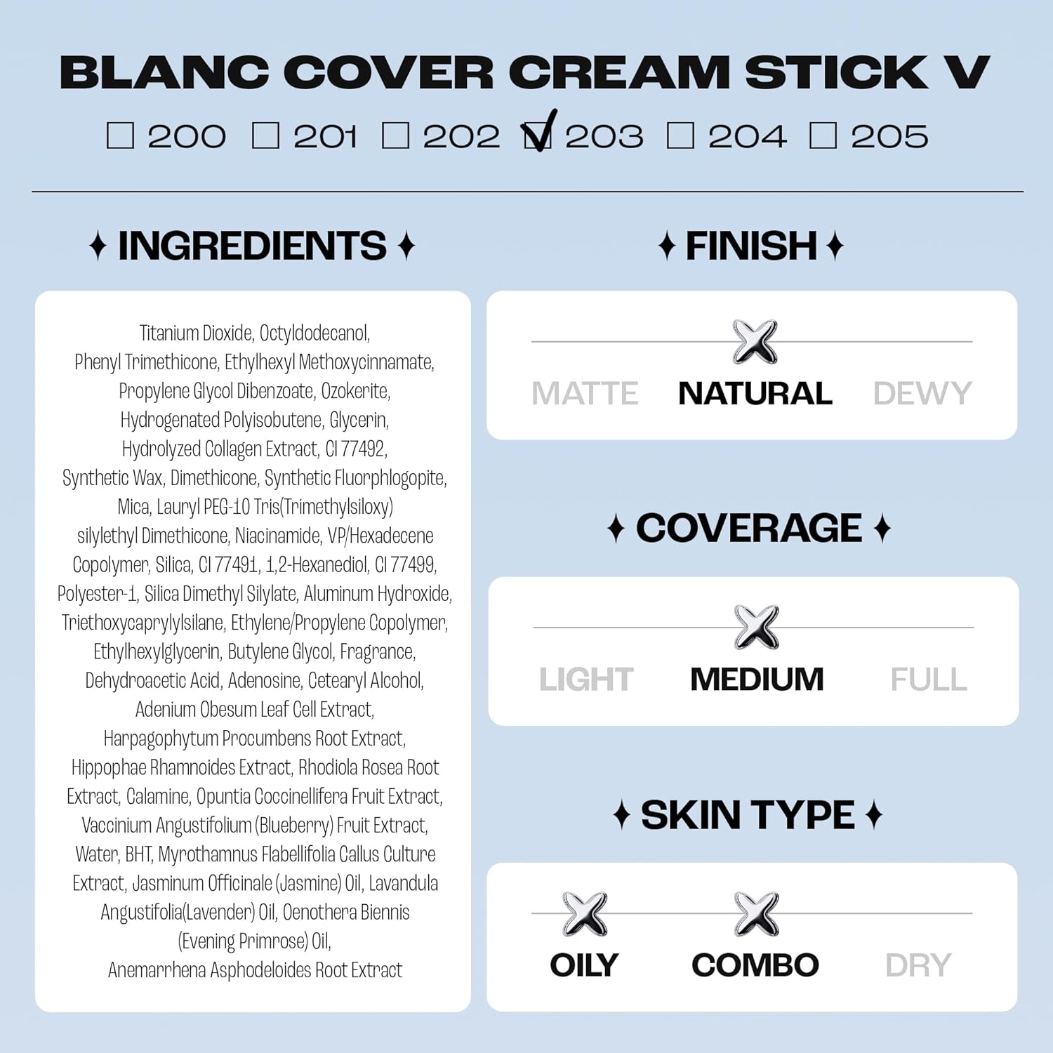 Foundation Stick Intelligent Shade-Adapting Collagen & Niacinamide Dual-Ended Brush
