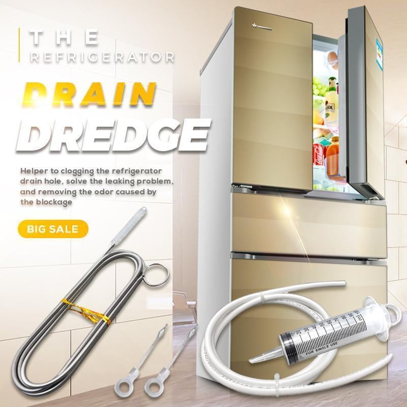 Fridge Drain Brush 61 Inch Flexible Nylon Bristles