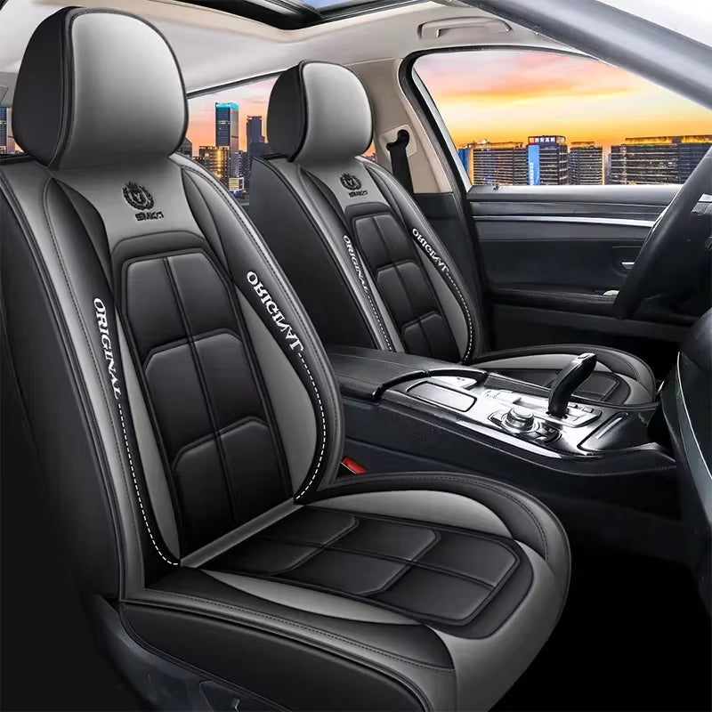 Front Seat Cover Faux Leather Padded Universal Fit