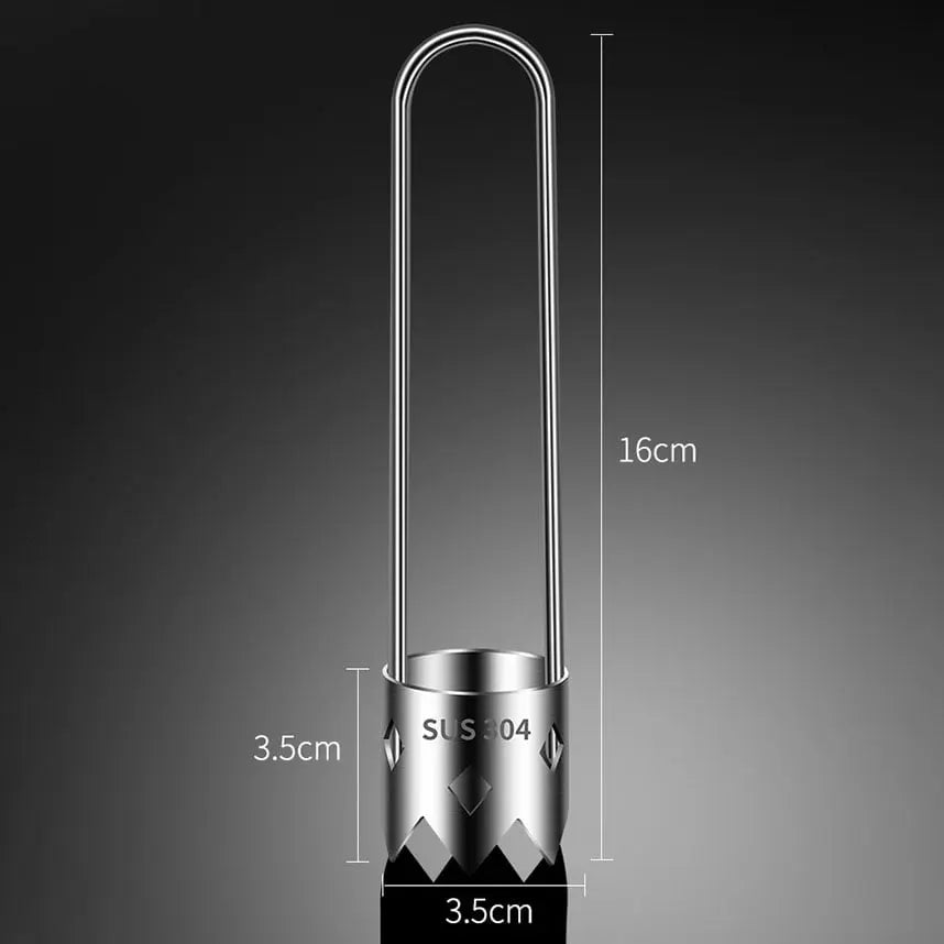 Fruit Corer 304 Stainless Steel Ergonomic Twist-Press