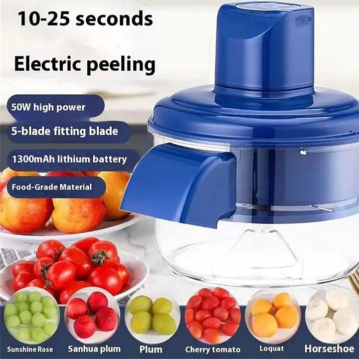 Fruit Peeler Electric 5-Blade Rechargeable