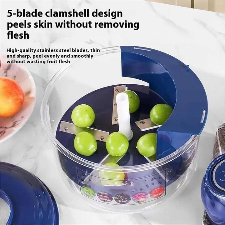 Fruit Peeler Electric 5-Blade Rechargeable