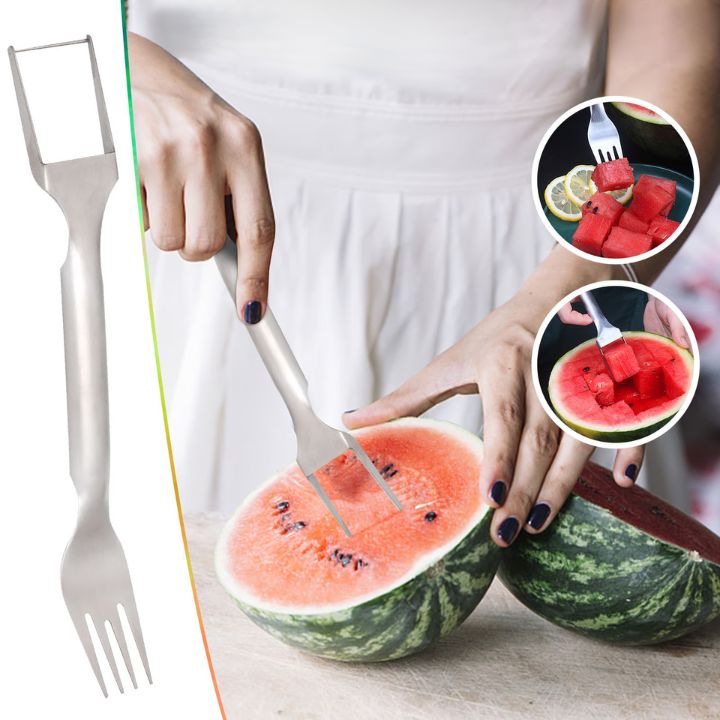Fruit Slicer 2-in-1 Stainless Steel & Dishwasher Safe