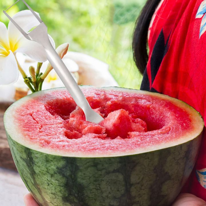 Fruit Slicer 2-in-1 Stainless Steel & Dishwasher Safe