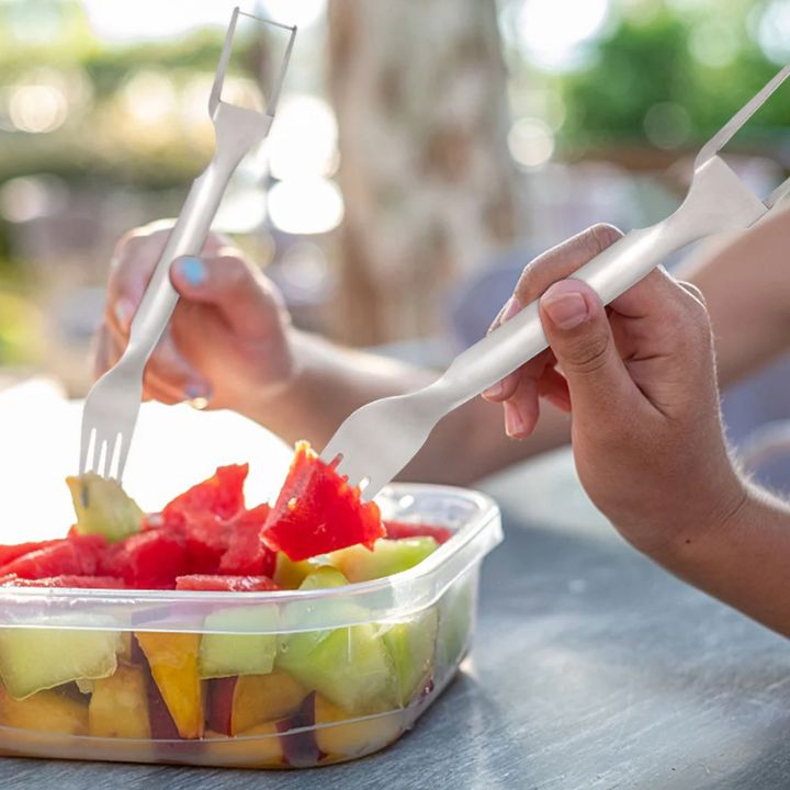 Fruit Slicer 2-in-1 Stainless Steel & Dishwasher Safe