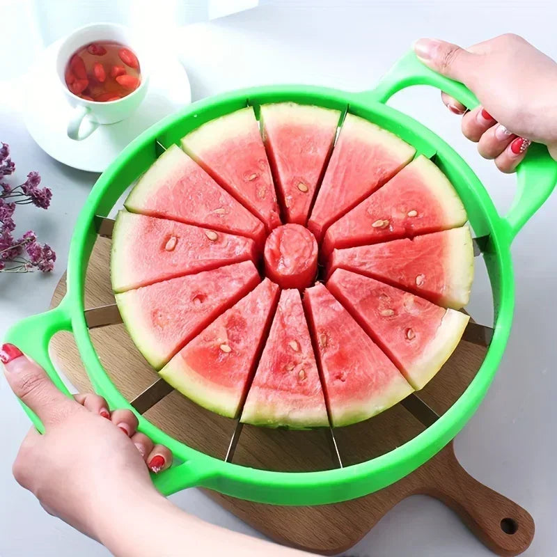 Fruit Slicer Stainless Steel Blades 8 Or 12 Cuts Compact