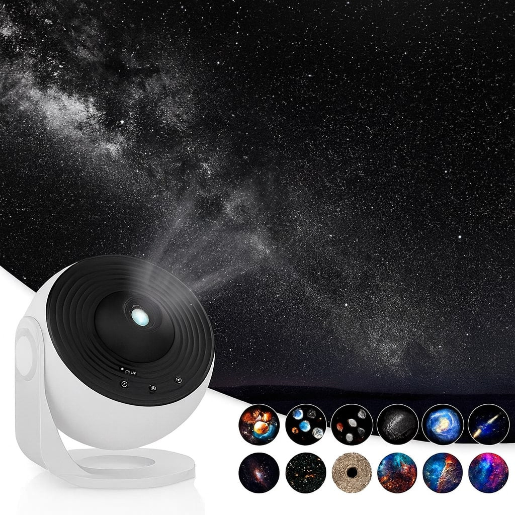 Galaxy Projector 13 HD Scenes Adjustable Focus & Timer