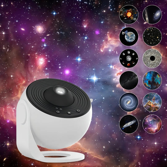 Galaxy Projector 13 HD Scenes Adjustable Focus USB Powered