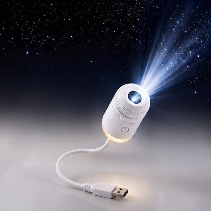 Galaxy Projector Dual-Function USB-Powered Flexible Gooseneck