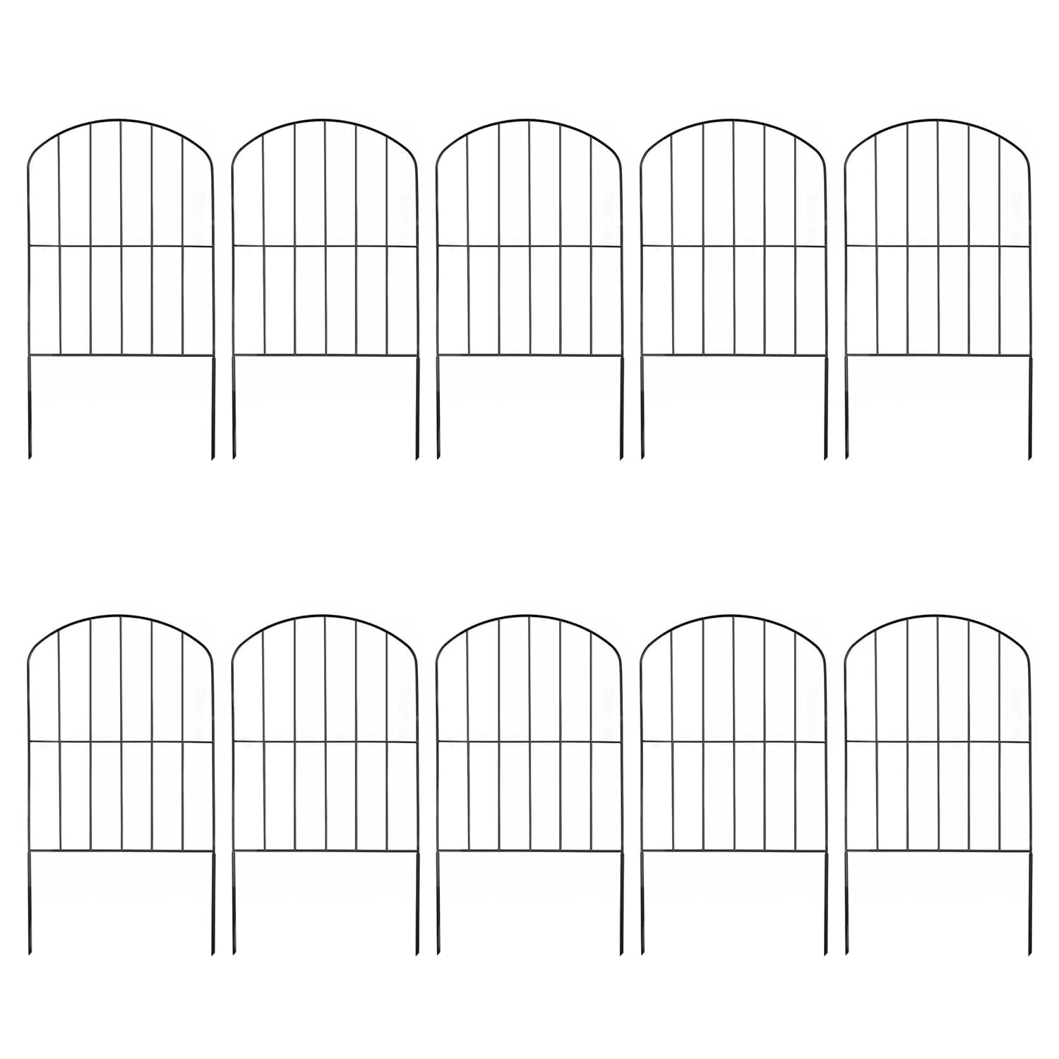 Garden Fence Flexible Panels Powder-Coated Stainless Steel