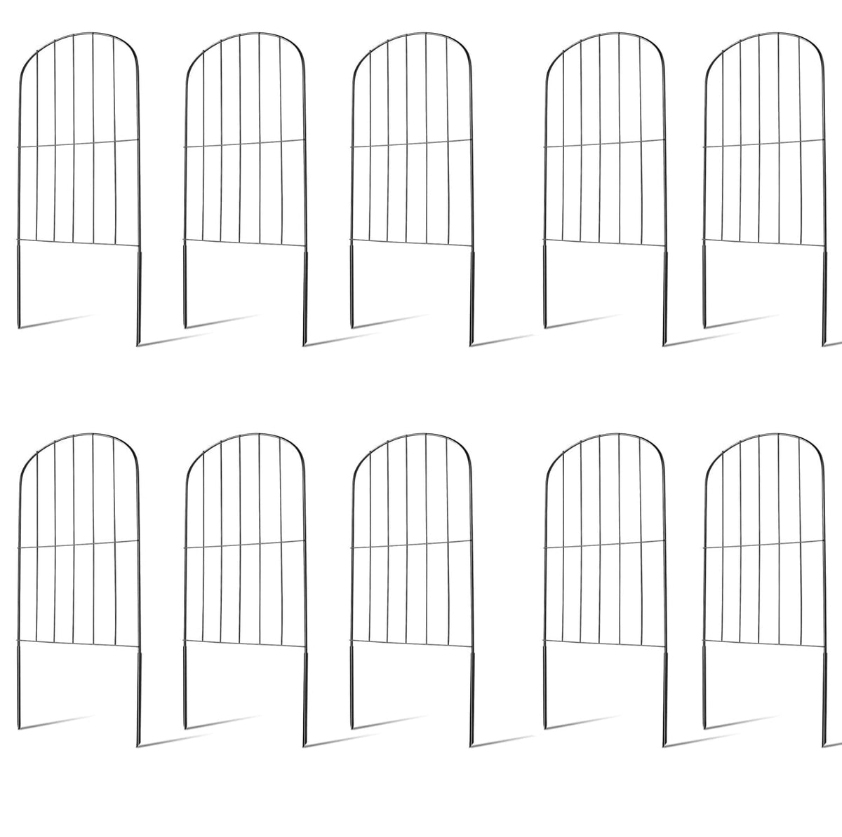 Garden Fence Flexible Panels Powder-Coated Stainless Steel