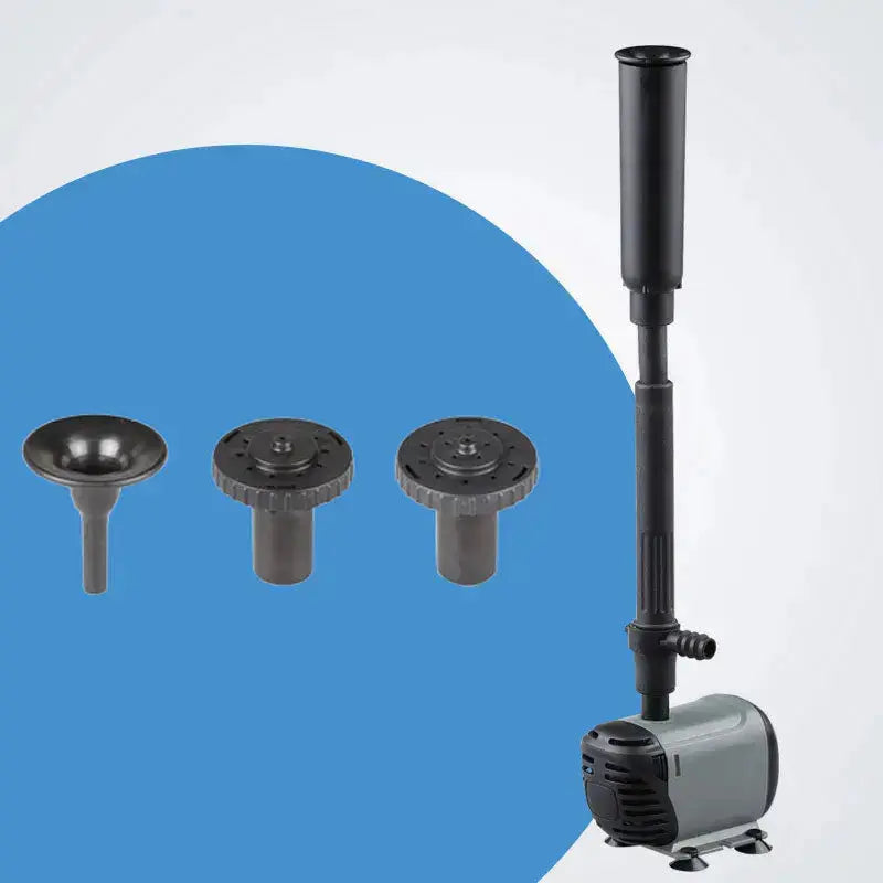 Garden Fountain Pump Adjustable Flow Integrated Filter Weatherproof