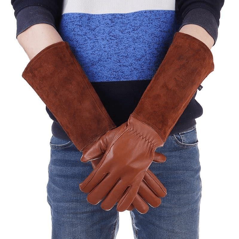 Garden Gloves Double-Stitched Elastic Wristband