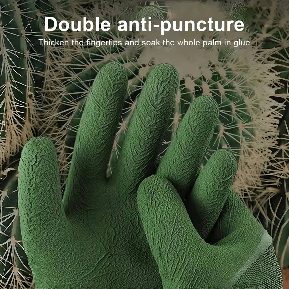 Garden Gloves Thorn-Resistant Reinforced Palms Waterproof & Breathable