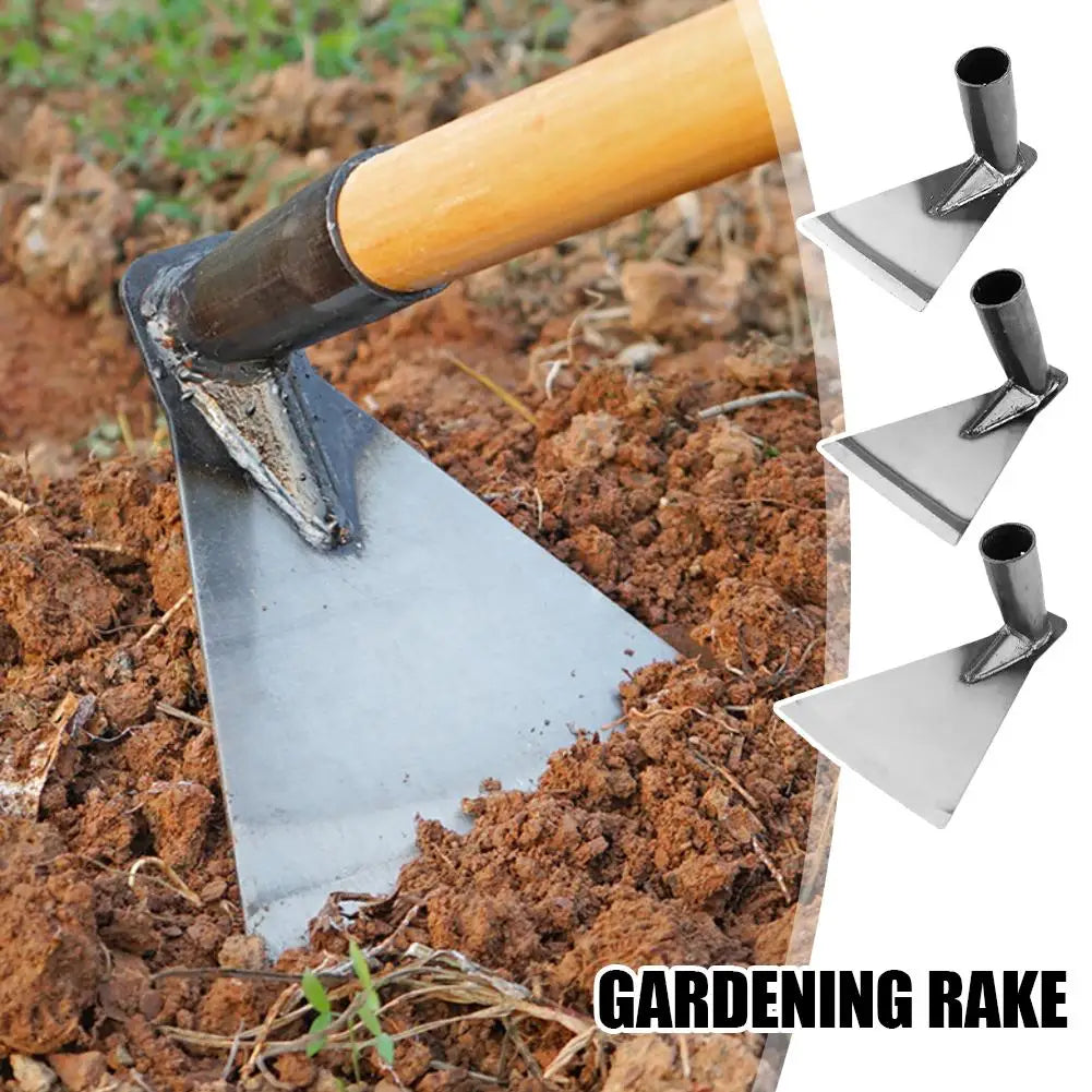 Garden Hoe Forged Steel Sharp Blade Fits Standard Handles