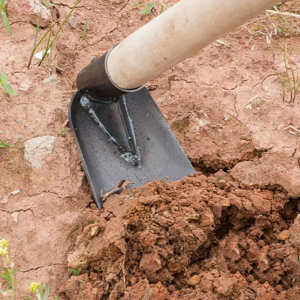 Garden Hoe Manganese Steel Ergonomic Handle
