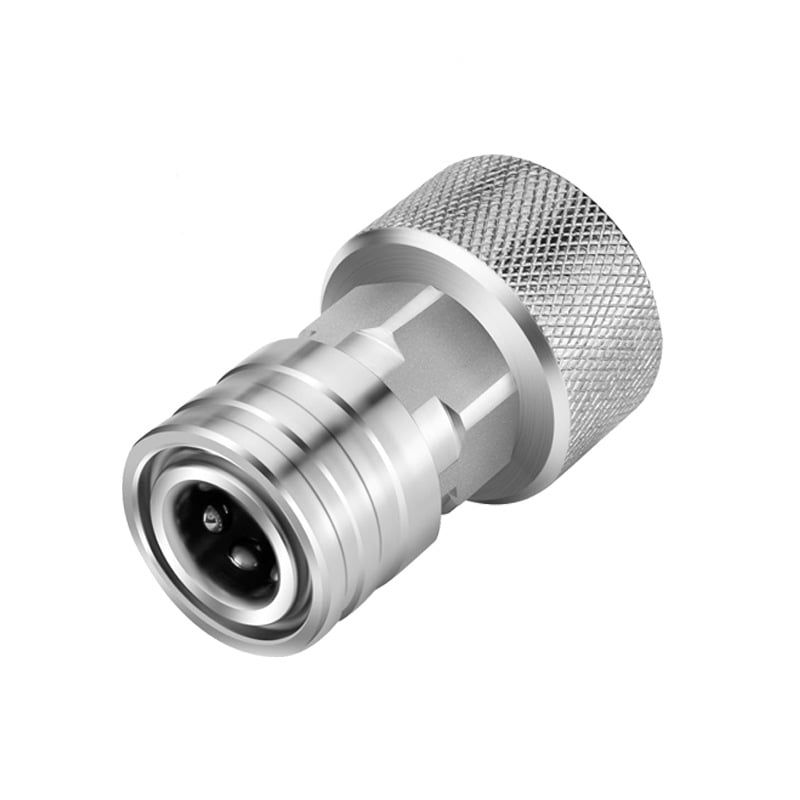 Garden Hose Adapter Stainless Steel Quick-Connect 3/4-Inch