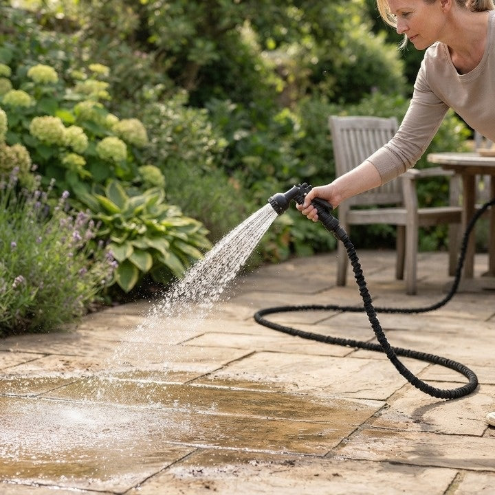 Garden Hose Expandable 7-Spray Anti-Kink