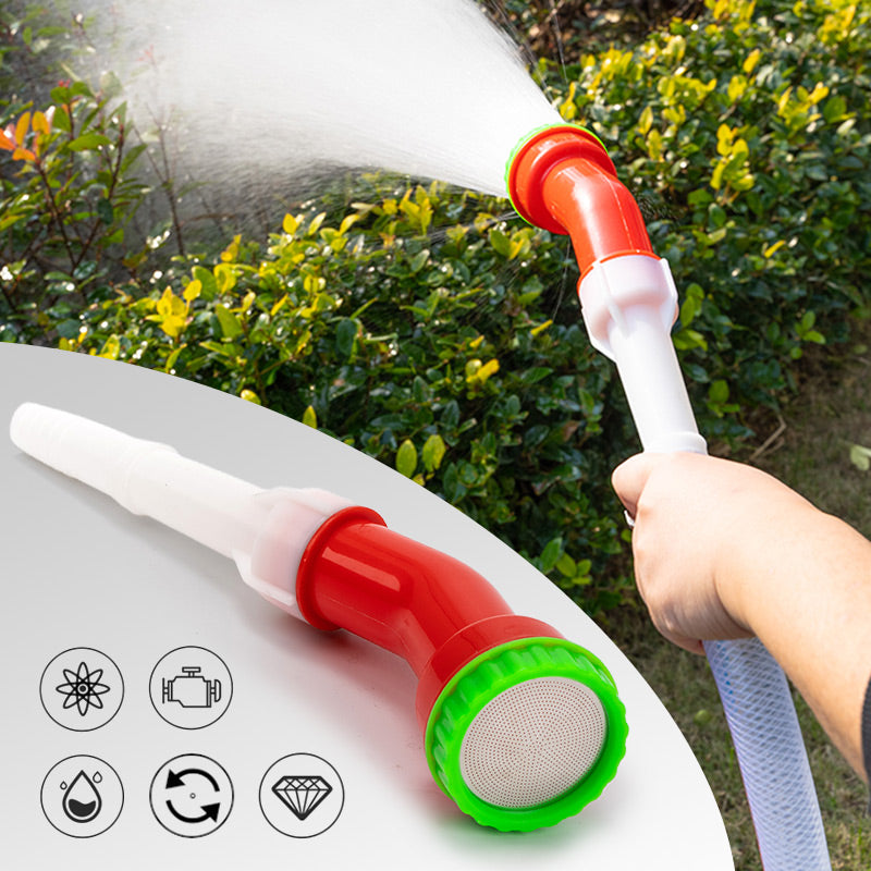 Garden Hose Nozzle Fine Mist Wide Spray Drip-Free Clip